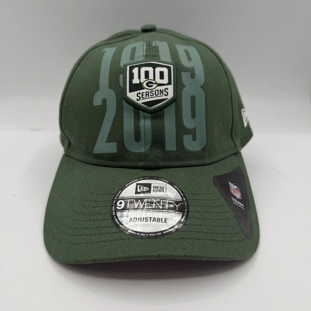 New Era 9Twenty‎ Green Bay Packers 100 Seasons Hat Cap Strapback Adjustable NFL